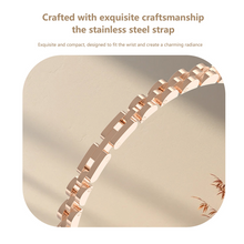 Load image into Gallery viewer, Dream Sport Smart Stylish Bracelet with Heart Rate,Blood Oxygen,Sleep Tracking,IP68 Waterproof,Magnetic Charging(Gold)