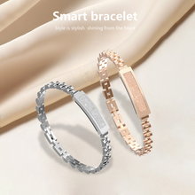 Load image into Gallery viewer, Dream Sport Smart Stylish Bracelet with Heart Rate,Blood Oxygen,Sleep Tracking,IP68 Waterproof,Magnetic Charging(Gold)