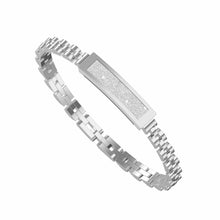Load image into Gallery viewer, Dream Sport Smart Stylish Bracelet with Heart Rate,Blood Oxygen,Sleep Tracking,IP68 Waterproof,Magnetic Charging(Silver)