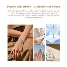 Load image into Gallery viewer, Dream Sport Smart Stylish Bracelet with Heart Rate,Blood Oxygen,Sleep Tracking,IP68 Waterproof,Magnetic Charging(Gold)