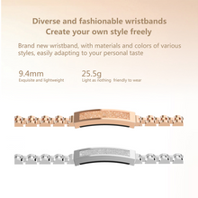Load image into Gallery viewer, Dream Sport Smart Stylish Bracelet with Heart Rate,Blood Oxygen,Sleep Tracking,IP68 Waterproof,Magnetic Charging(Gold)