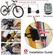 Load image into Gallery viewer, DREAM SPORT DCY022 Bicycle Speedometer Odometer 22-Function