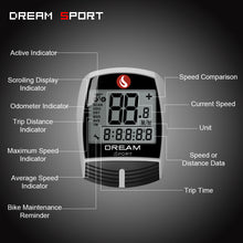 Load image into Gallery viewer, DREAM SPORT DCY-16 Bike Computer Multifunction Freeze Frame Cycling Speed Meter Sports Sensors Stopwatch Odometer