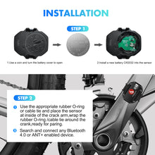 Load image into Gallery viewer, DREAM SPORT Cadence Sensor RPM Wireless Magnetless