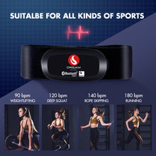 Load image into Gallery viewer, DREAM SPORT DHR10 Wireless ANT + Bluetooth Heart Rate Monitor Chest Strap Sensor for Fitness

