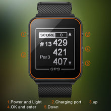 Load image into Gallery viewer, DREAM SPORT Golf-4 GPS Watch with+40000 Golf Course