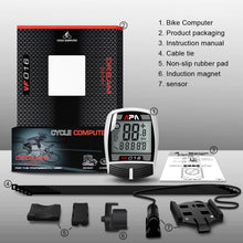 Load image into Gallery viewer, DREAM SPORT DCY-16 Bike Computer Multifunction Freeze Frame Cycling Speed Meter Sports Sensors Stopwatch Odometer