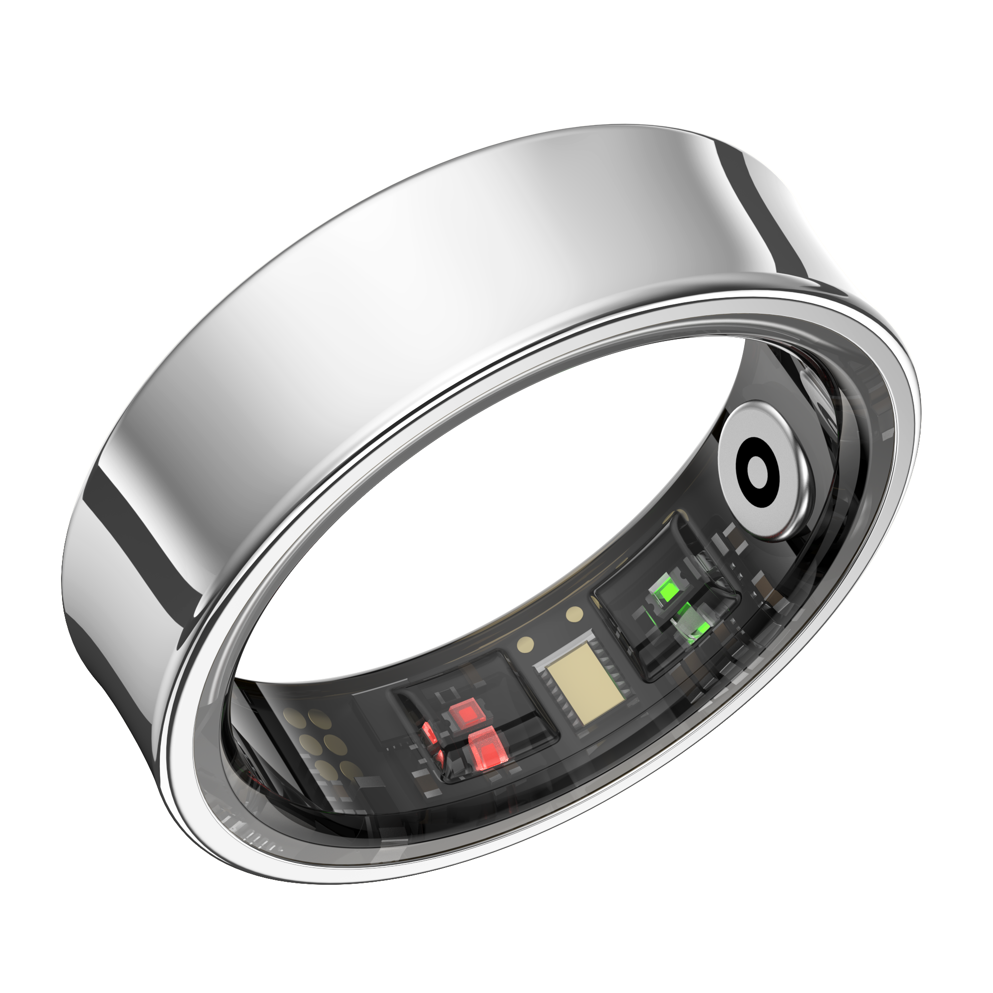 Smart Ring, Health & Fitness Tracker, Heart Rate Monitor, Sleep Tracker, Waterproof, iOS Android Compatible