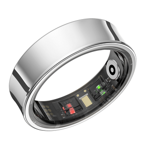 Smart Ring, Health & Fitness Tracker, Heart Rate Monitor, Sleep Tracker, Waterproof, iOS Android Compatible