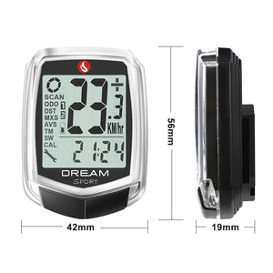 DREAM SPORT DCY022 Bicycle Speedometer Odometer 22-Function